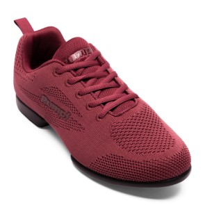 Rumpf Zuma RU1567 Zwarte Unisex Danssneakers dames en heren met Splitzool 