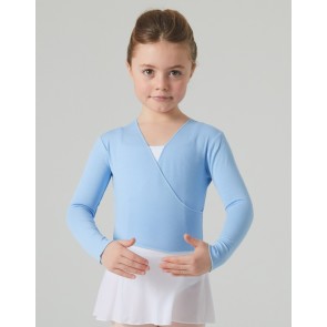 temps danse vidy jr blauw balletvestje voor kids