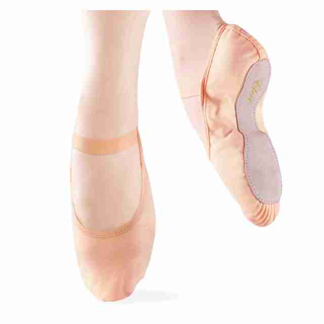 Alista Eleve Roze balletschoenen voor meisjes elastisch canvas