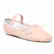 Rumpf 1001 Balletschoenen van leer Wit en Roze