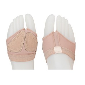 Rumpf 410 nude dansvoetjes met suede pads