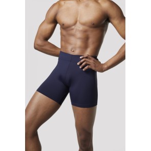 Bloch MR004 heren middellange repetitie shorts blauw voor ballet