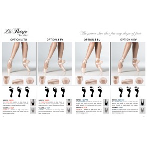 Wear Moi La Pointe Advanced Spitzen Zolen