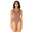 Dansez-Vous Camisole leotard donker beige balletpak SV03